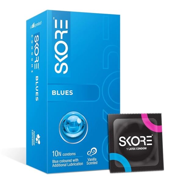 Skore Blues - 10 Pieces Condoms